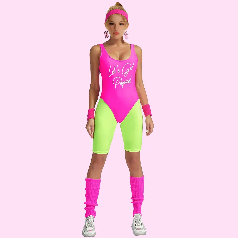 Adult Let's Get Physical Workout Costume