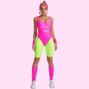 Adult Let's Get Physical Workout Costume