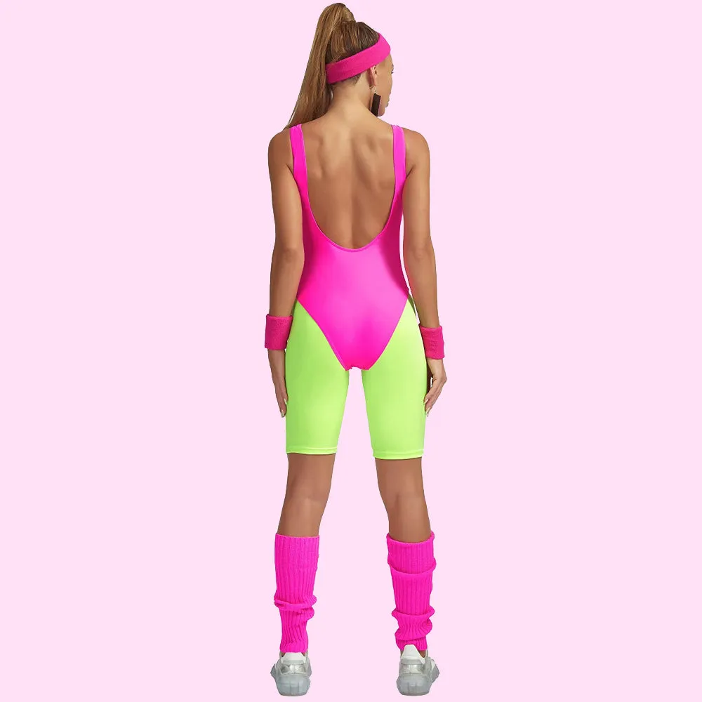 Adult Let's Get Physical Workout Costume