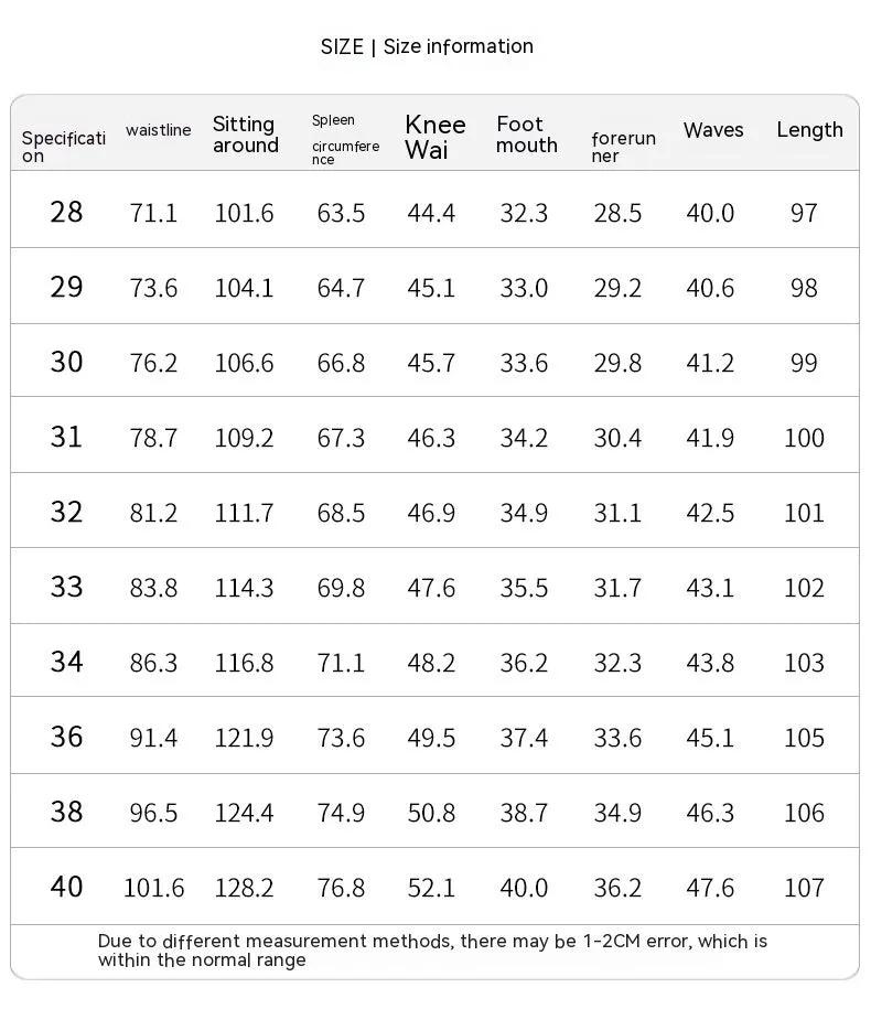 American Print Denim Casual Loose Straight Dad Trousers For Men
