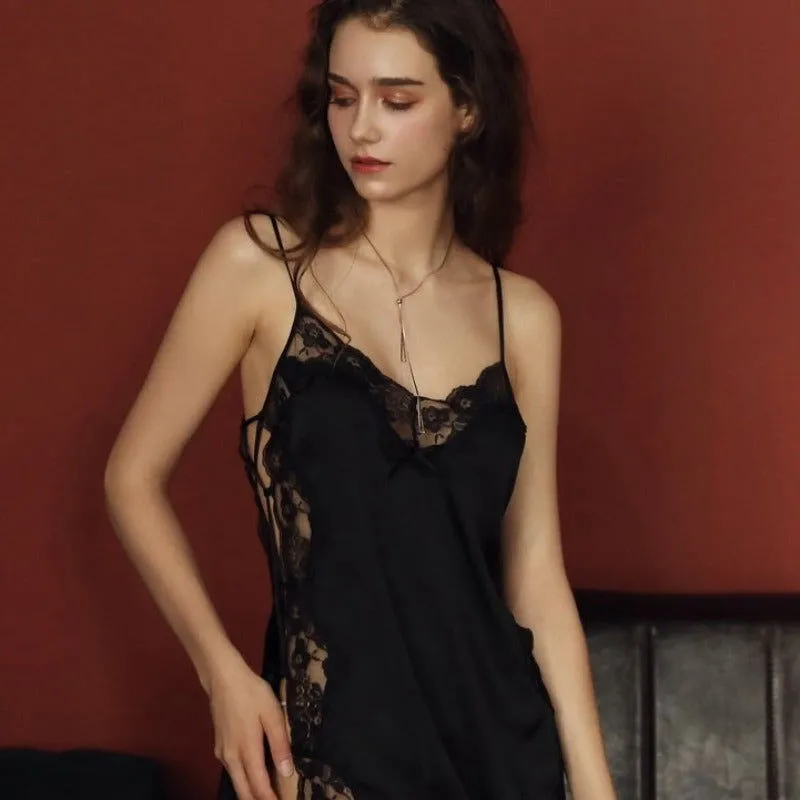 Black Strap Sides Loose Asian Teen Lingerie