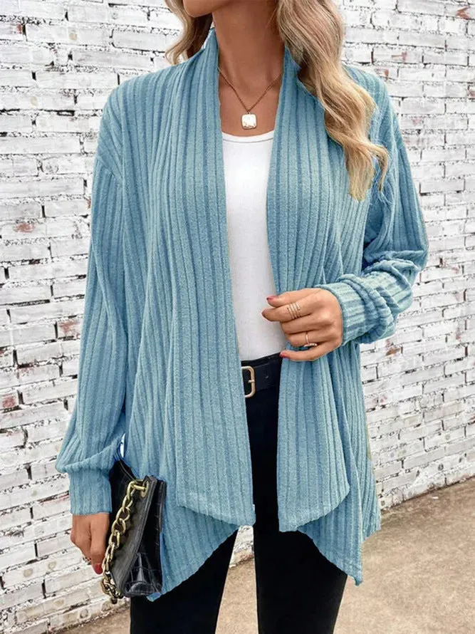 Cross-border Foreign Trade Temu Long Sleeve Loose Cardigan Coat