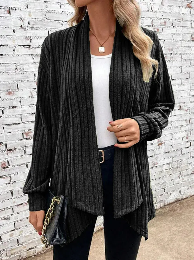 Cross-border Foreign Trade Temu Long Sleeve Loose Cardigan Coat