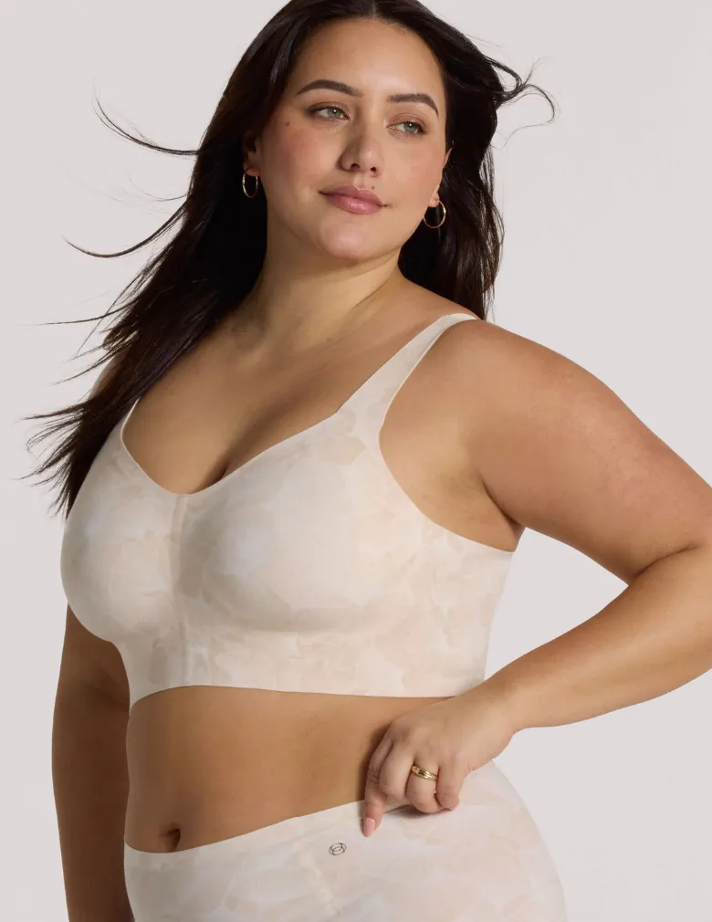 Evelyn & Bobbie Beyond Bra EB1863 Champagne Ginkgo