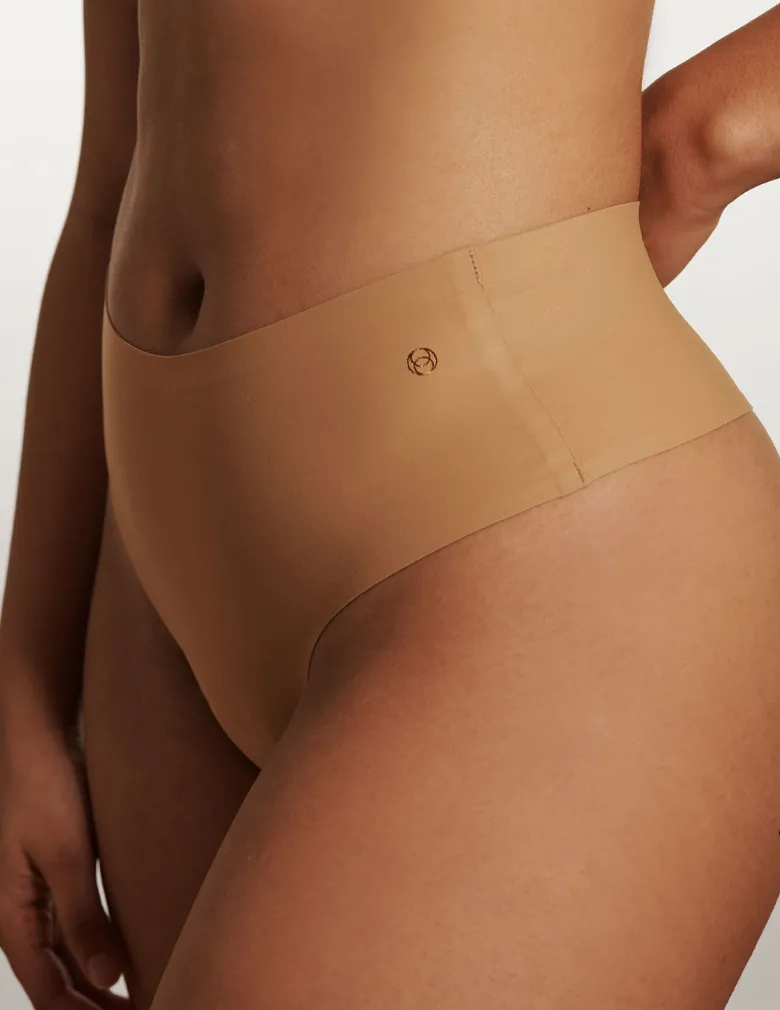 Evelyn & Bobbie High-Waisted Thong EB1703 Mica