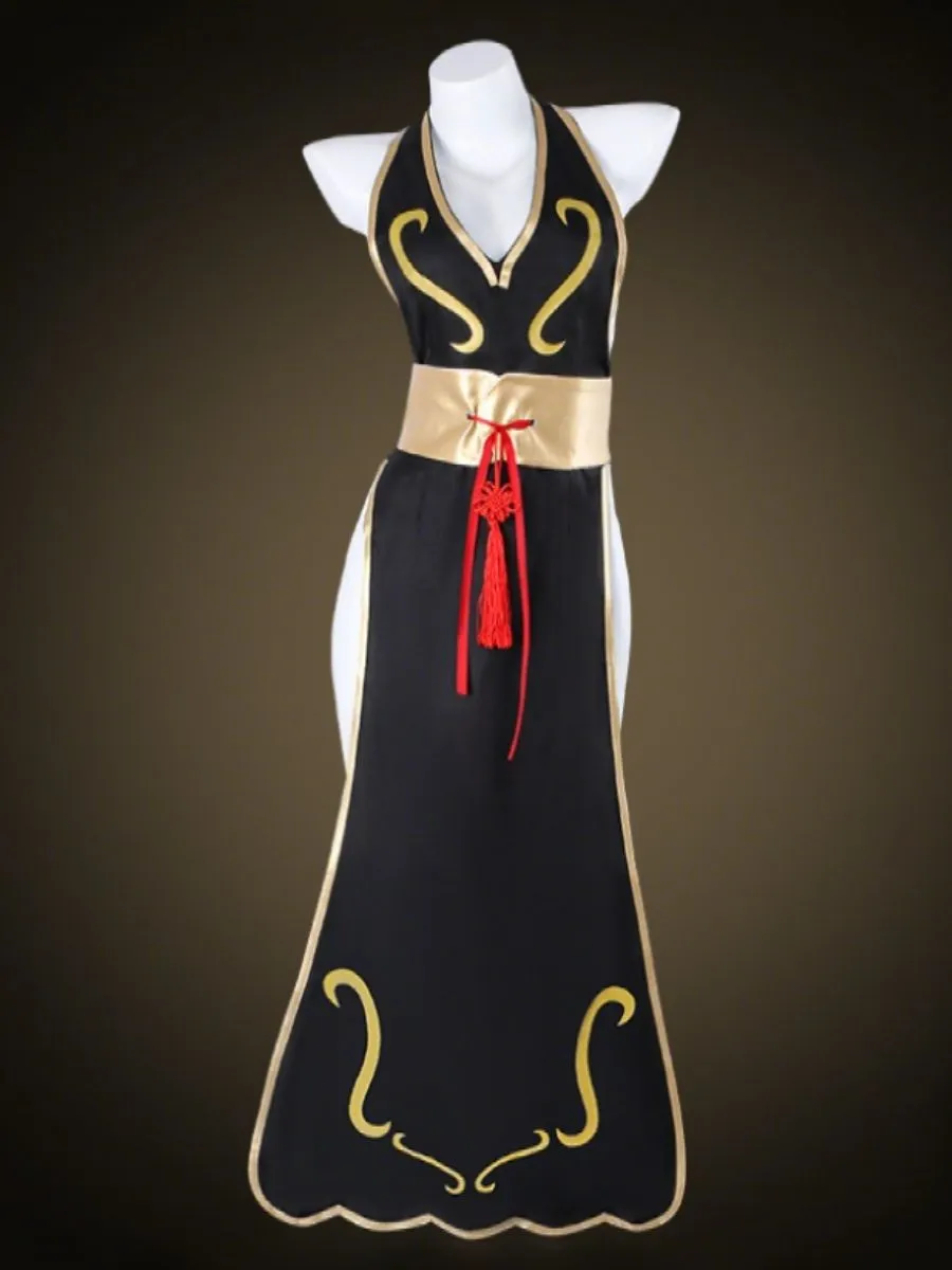 Fighter Girl High Slit Dress