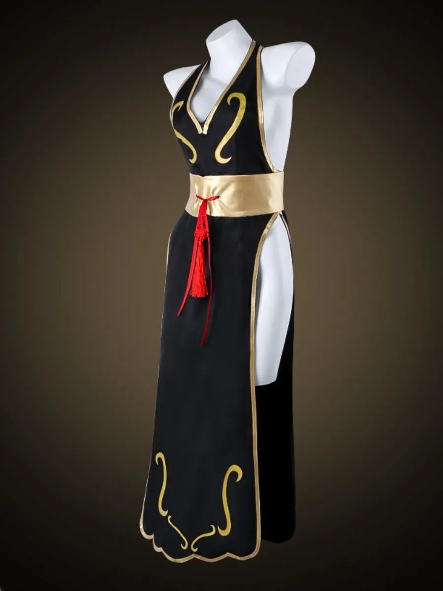 Fighter Girl High Slit Dress