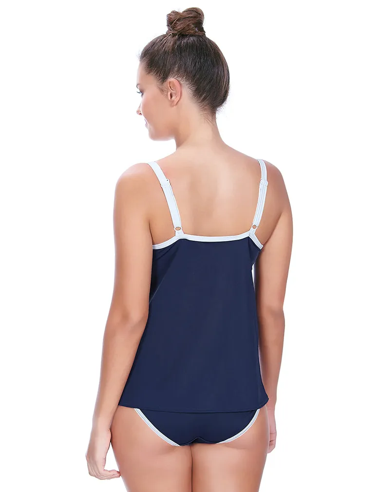 Freya AS3858 In The Navy Marine Underwire Molded Tankini Swim Top