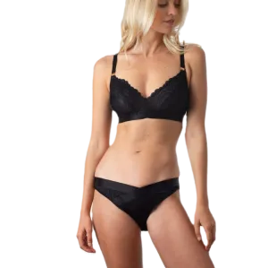 Hotmilk Project Me Warrior Softcup Black Bra