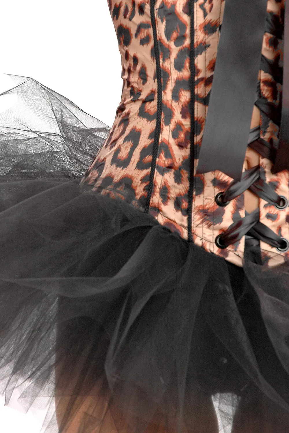 Leopard Deluxe Corset