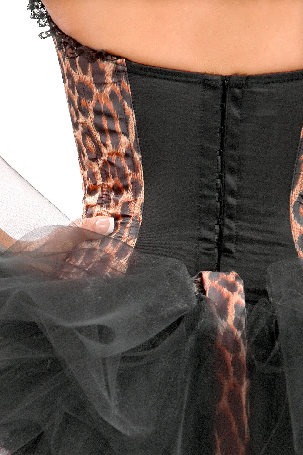 Leopard Deluxe Corset