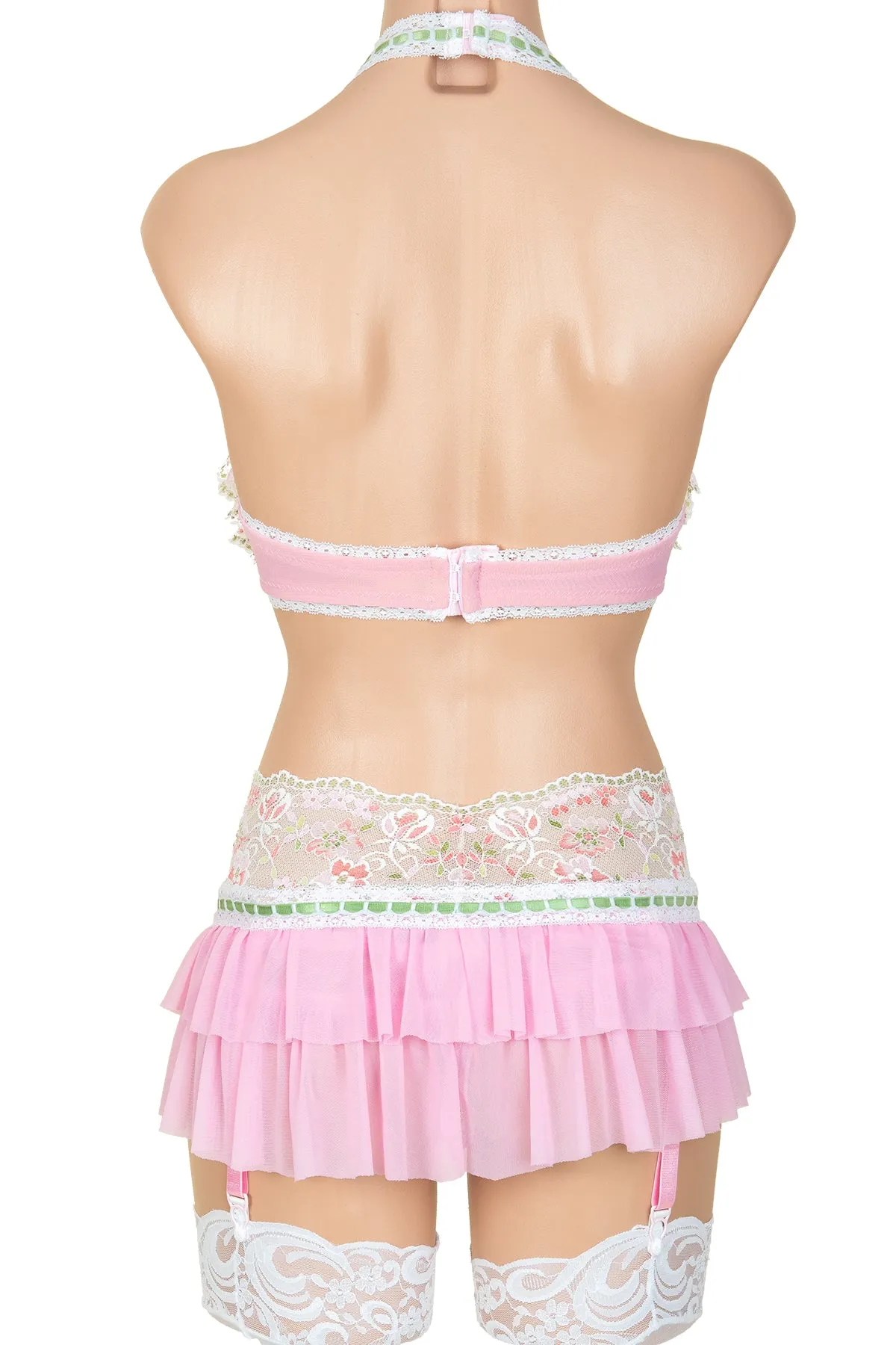 Lollipop Lace-Up Skirt