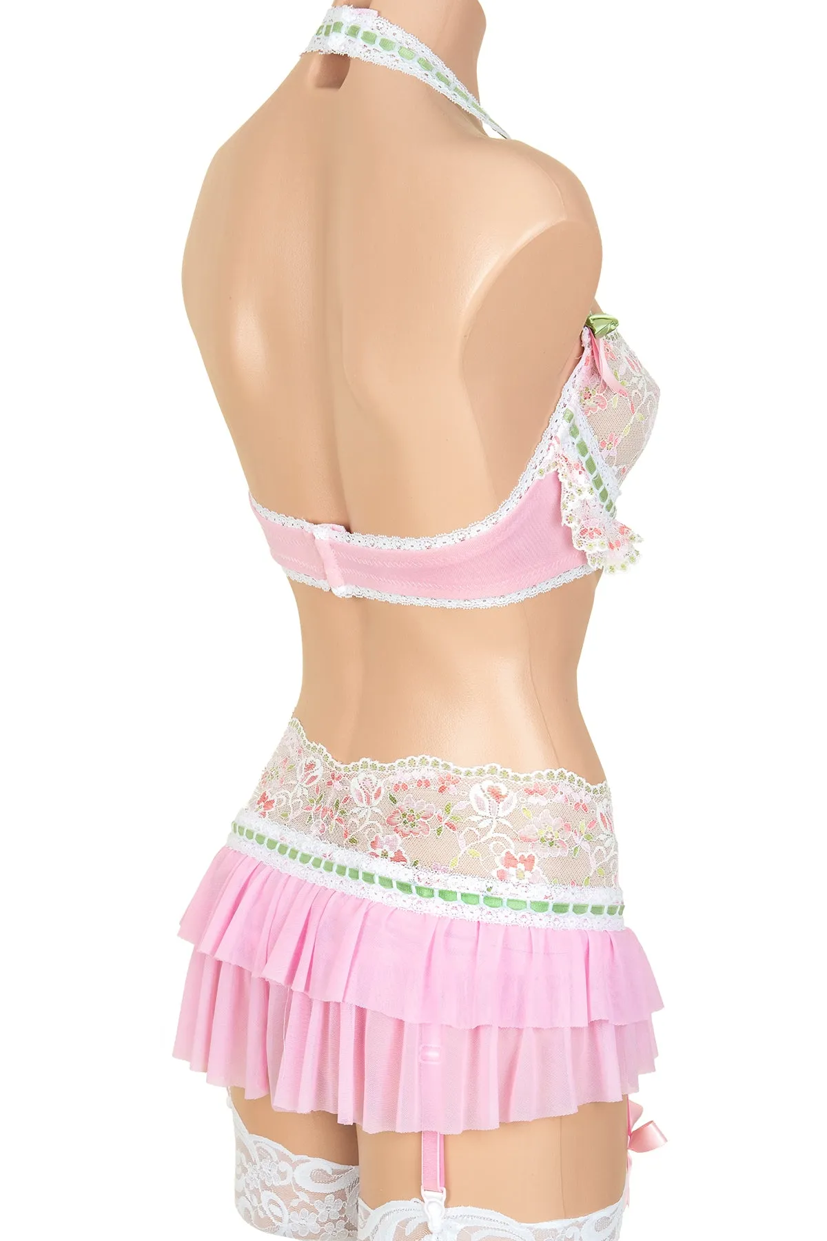 Lollipop Lace-Up Skirt