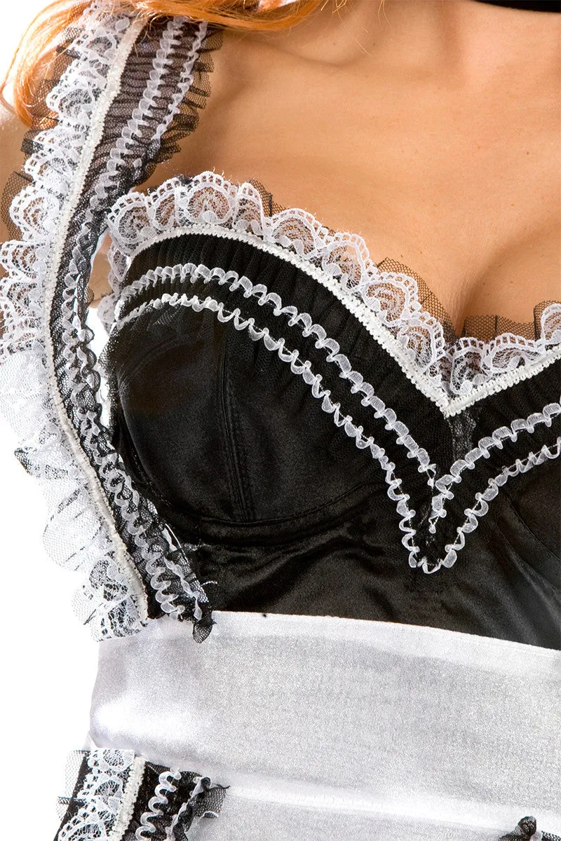 Magenta Maid Apron