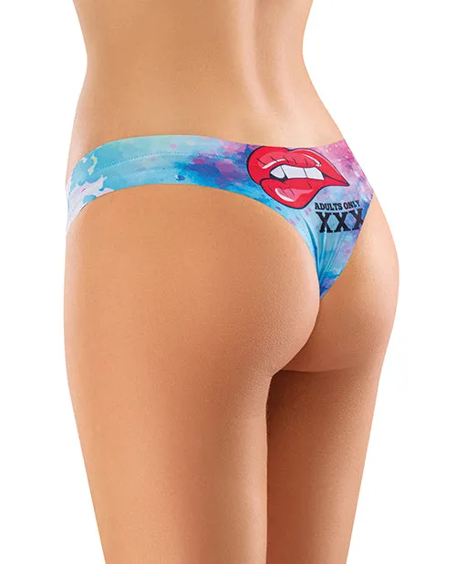 Mememe Cabal Jade Printed Thong