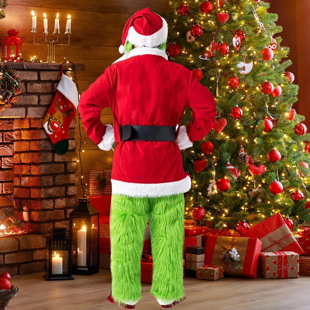 Men's Green Big Monster Costume