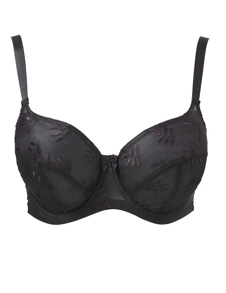Panache Tango 3251 Black Balconette Bra