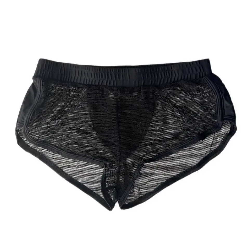 #PB Underwear Transparent Mesh Men's Boxer