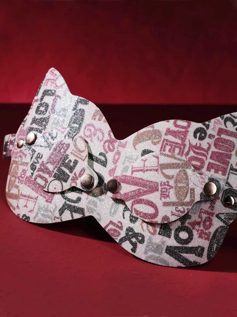 PU Leather Role Play Eye Mask