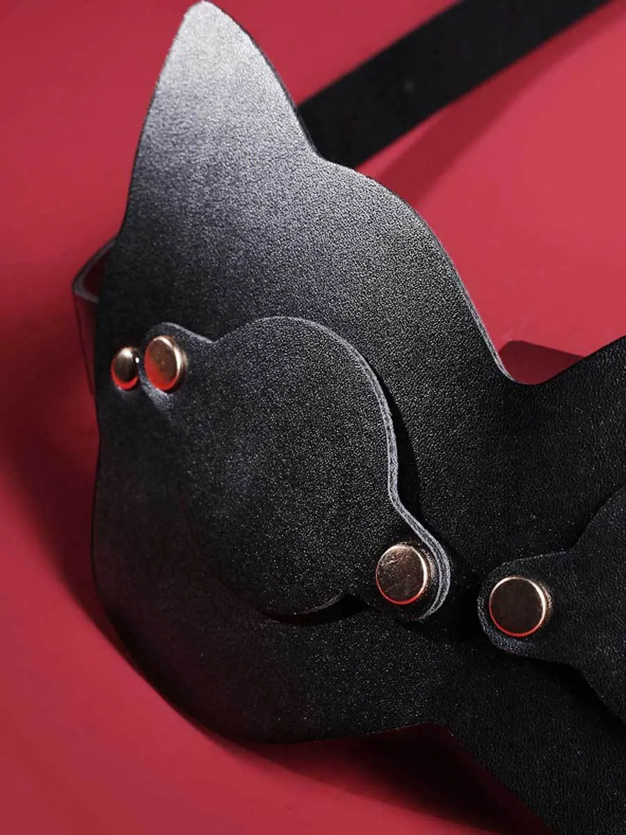 PU Leather Role Play Eye Mask