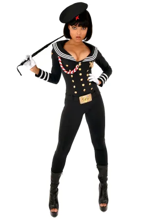 Ukrainian Sailor Catsuit with Belt