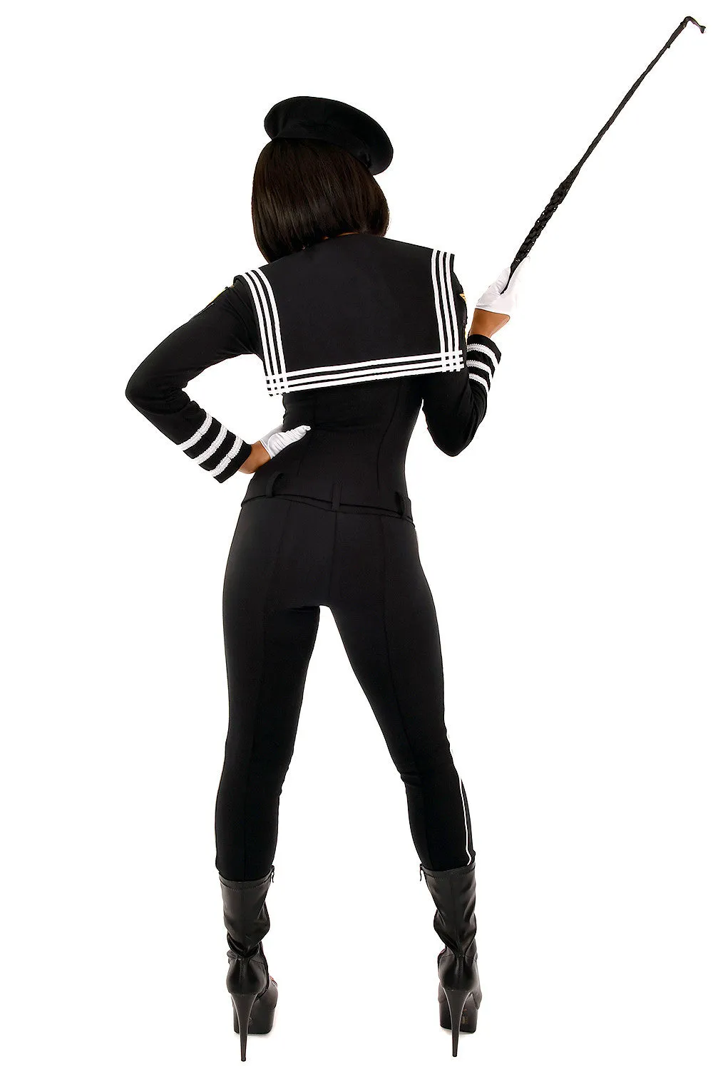 Ukrainian Sailor Catsuit with Belt