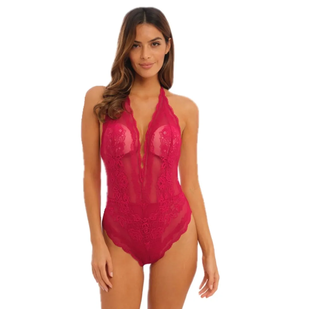 Wacoal Ravissant Bodysuit Scarlet