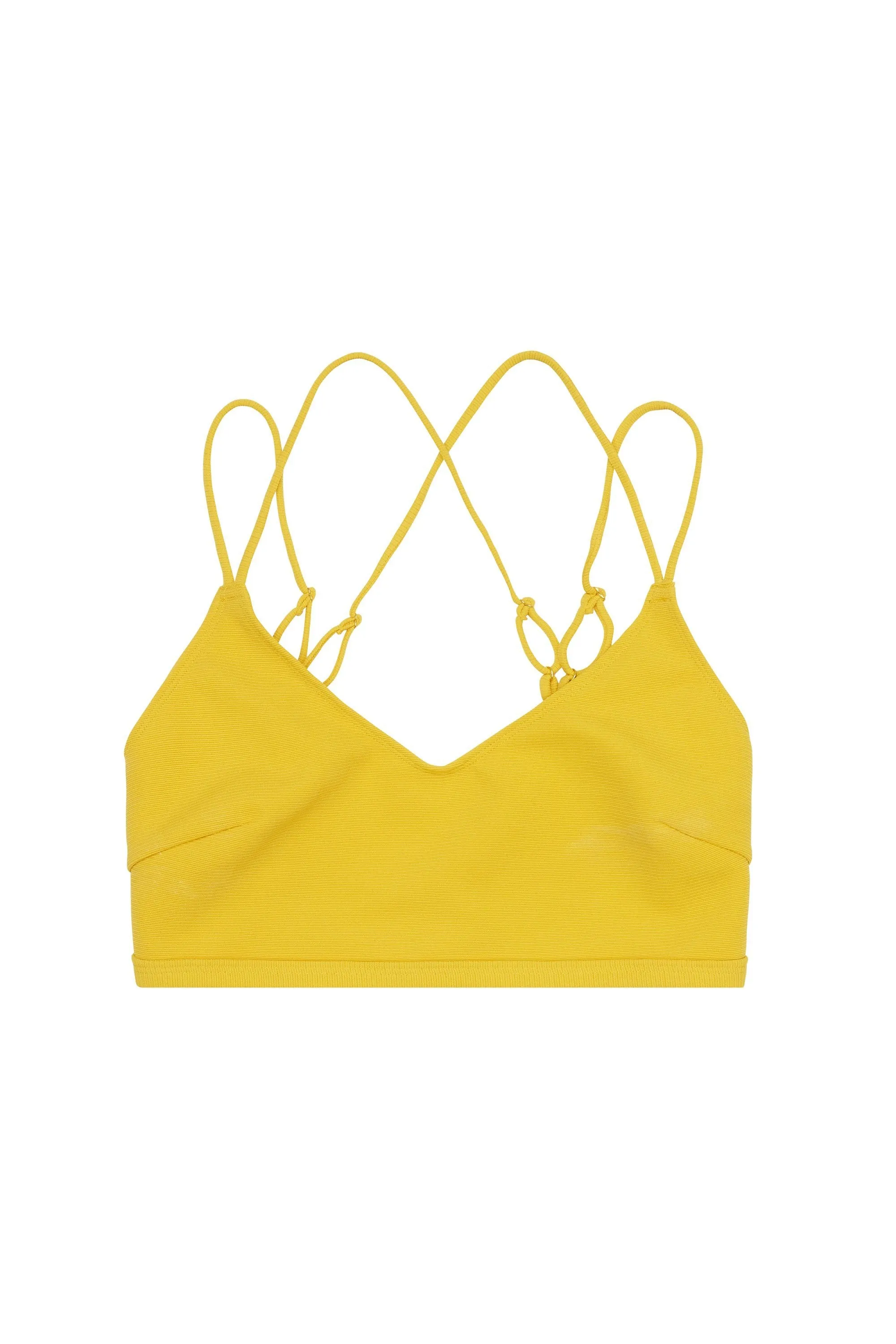Wolf & Whistle Abbey Ribbed Bikini Top